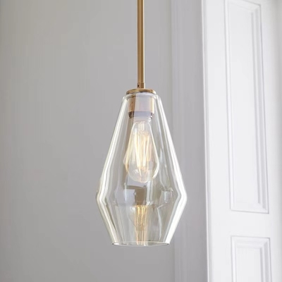 Nordic Eenvoudige D30cm Glazen Hanger Eetkamer Licht Slaapkamer Creatieve Persoonlijkheid Amerikaanse