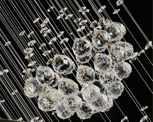 De luxe leidde Modern Hangend Crystal Pendant Light For Home-Decor