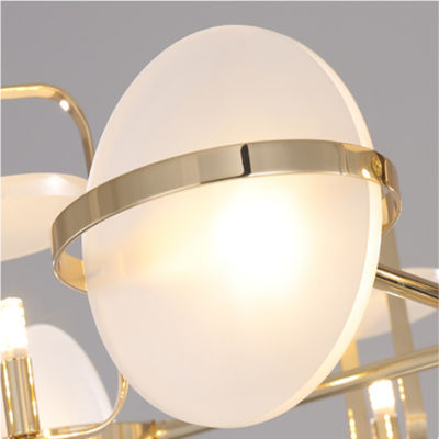 Het geometrische van de de Lichtbron Postmodern Tegenhanger van G9 Plateren van de het Koperhardware Lichte Gouden