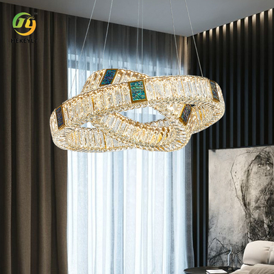 3500K Decor van luxe het Luim Geleide Crystal Pendant Light Hotel Home