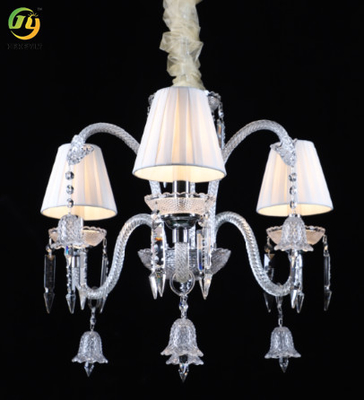 E14 Modern Crystal Candle Chandelier Light For-Huishotel