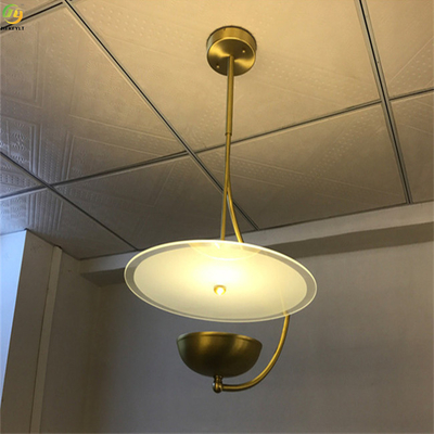 Hardware+Acrylic Huis/Hotel van de LEIDENE van Art Gold Licht Toepassings het Noordse Tegenhanger