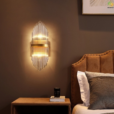 E14 X 2 Luxe Modern Crystal Wall Light For Home/Hotel/Toonzaal