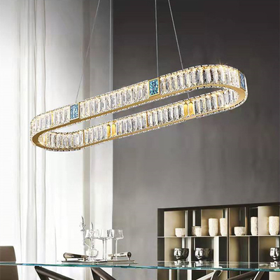 Het Hoteldecor van luxeluim Geleid Crystal Pendant Light For Home