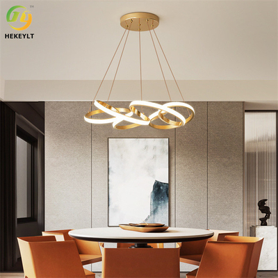 78 Watts HOOFD Modern Ring Chandelier Dimmable Integrated