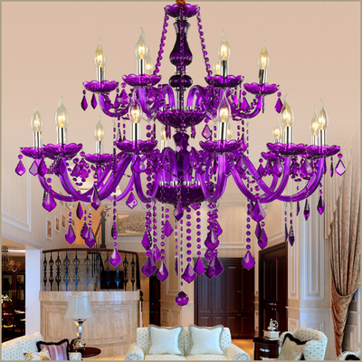 Aangepaste Luxek9 Crystal Candle Chandelier Energie - besparing voor Decoratie