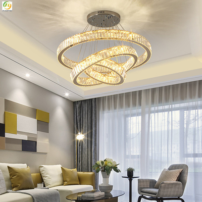 D20 het Kristal van het Hoofd slaapkamermetaal Modern Ring Light Luxury Decorative