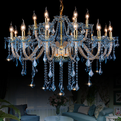De LEIDENE Glas/metaal- Crystal Chandelier Lamp For Wedding Hal van E14