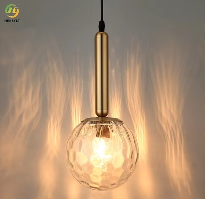 Light Luxury Ball 15cm Led Glas Hanglamp Scandinavisch Design