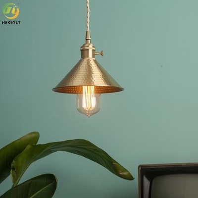 Eenvoudige metalen lampenkap moderne vintage hanglampen glazen bol binnendecoratie