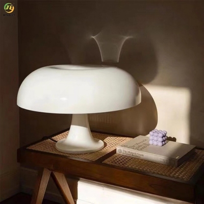 Klassieke Deense het polycarbonaatwit van de Paddestoellamp/orangeBedroom 320mm Bedlamp