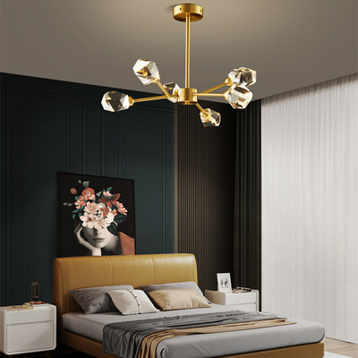 Al Koper Crystal Chandelier Modern Minimalist Ice Ling Dining Room Bedroom Lamp