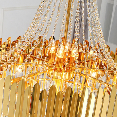 Noordse Buitensporige Moderne Crystal Pendant Light Home Decoration-Luxekroonluchter