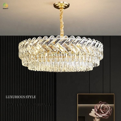 K9 steekt Crystal Led Luxury Circle Pendant Decoratieve aan de Villa van het Slaapkamerhotel