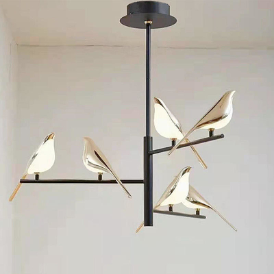 Van de LEIDENE Creatieve Moderne Decoratieve de Vogelkroonluchter Tegenhanger Lichte Eetkamer