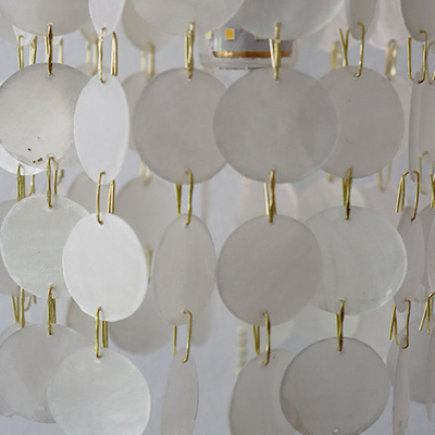 Natuurlijke Shells Decoratieve Moderne Muurlamp voor Binnenrestaurant