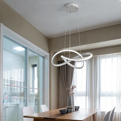 1.5m Koffie Witte Zwarte Moderne het Hangen Lamp Acryl Binnenverlichting