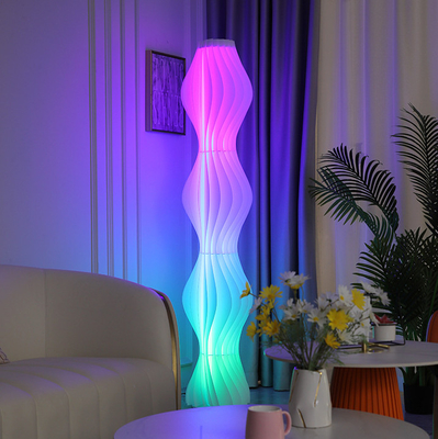 Creatieve Moderne Vloer Lichte Noordse RGB Staande lamp H350mm D1750mm
