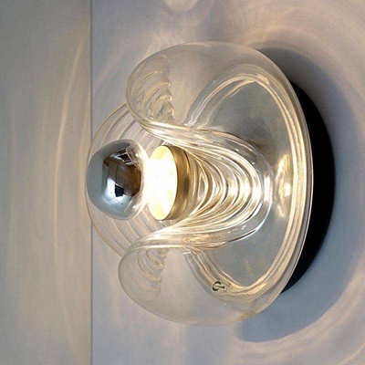 Van de Muurlampen van het slaapkamer de Eenvoudige Post Moderne Glas Lamp van de het Glasmuur Noordse Creatieve
