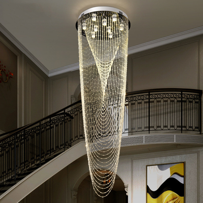 De moderne Marokkaanse Hal die van het Stijlhotel Groot Crystal Chandelier Lighting D40/50/60cm hangen