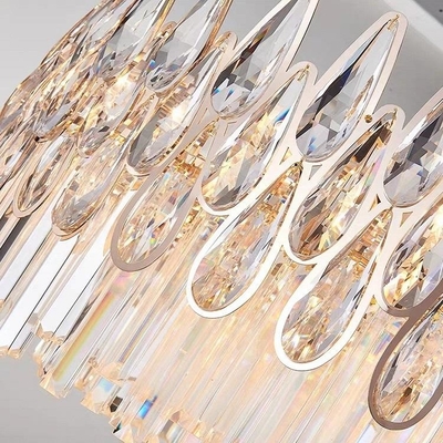 De Lampenkroonluchter van luxe Uitstekende Crystal Home Lighting Indoor Decoration