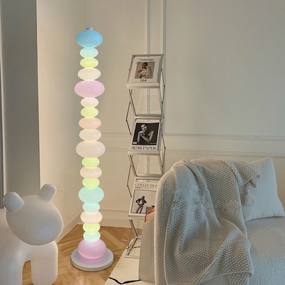 Het Glasstaande lamp van het suikergoedkoord voor de Woonkamer Sofa Side Atmosphere Lamp van de Bedslaapkamer