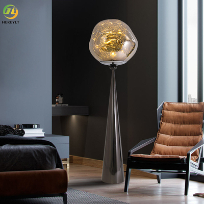 De moderne Woonkamer van de de Slaapkamerstudie van Lava Floor Lamp For Sofa van het Luxemetaal