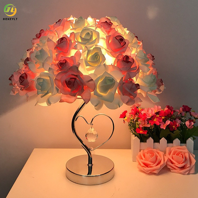 L33 X de Slaapkamerbed van H42CM Rose Table Lamp For Wedding