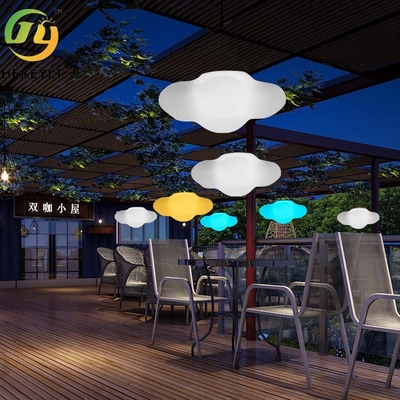 Van de LEIDENE van het het Restauranthotel Wolken de Moderne Tegenhanger Lichte Eenvoudige Decoratieve Kroonluchter