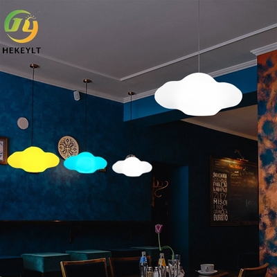 Van de LEIDENE van het het Restauranthotel Wolken de Moderne Tegenhanger Lichte Eenvoudige Decoratieve Kroonluchter