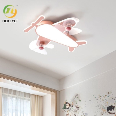 De Zaal van het Plafond Lichte Kinderen van de huishoudenslaapkamer integreerde de Lichte de Frequentieomzetting van de Vliegtuigenventilator Onzichtbare Plafondventilator