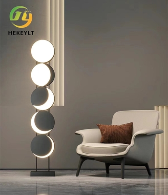 Noordse Eenvoudige Creatief van Art Spherical Decorative Floor Lamp voor Toonzaalslaapkamer
