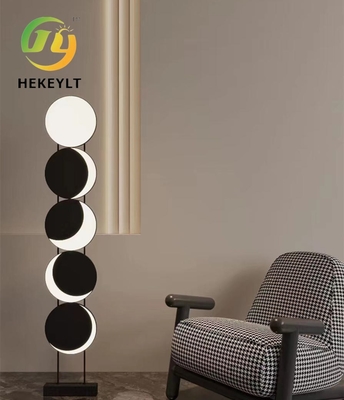 Noordse Eenvoudige Creatief van Art Spherical Decorative Floor Lamp voor Toonzaalslaapkamer