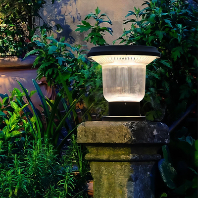 Solar Waterproof Cylinder Head Huishouden Villa Muur Tuin Licht Tuin hek Licht