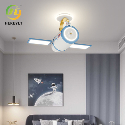 Cartoon Plane Kinderkamer Intelligent Plafondlicht Volledig Spectrum LED Oogbescherming Slaapkamerlicht