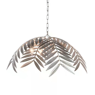 American Creative Iron Leaf Hanger Light Nordic Living Room Garderobe Hotel Licht