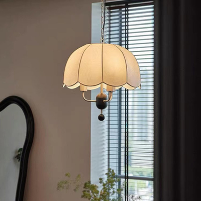 Franse Vintage Stoffen Hanger Lamp Eetkamer Slaapkamer Stoffen Stijl Tafel Bar Lamp