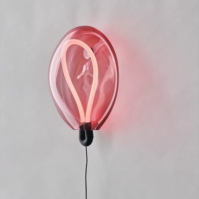 Nordic Modern Minimalist Glaskleur Glijbaan Ballon Wandlamp Gang Slaapkamer Hotel Atmosfeer