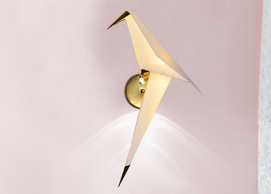 Gouden Vogelvorm 280*270*670mm pvc-Lichten van de Ijzer de Materiële Moderne Binnenmuur