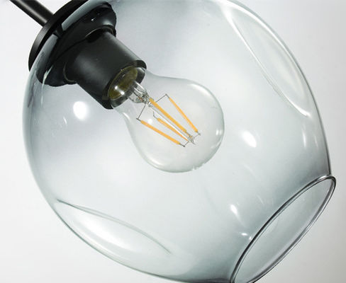 Multihoofdenlampekap 15*16.5mm Glas Moderne Hangende Lichte Inrichtingen