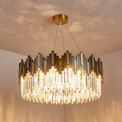 De moderne van de het Plafond Lichte Inrichting van Luxecrystal chandelier contemporary flush mount Verlichting van de de Regendruppel Vierkante Kroonluchter