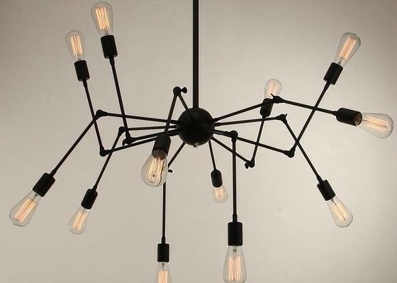 Antiek Regelbaar DIY E27 Art Spider modern de tegenhangerlicht van de Mordern Noords Retro Uitstekend Zolder
