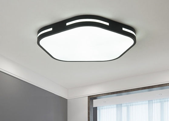 Zwart/Wit Binnen 380*60mm 30W Acryl LEIDEN Plafondlicht voor Slaapkamer