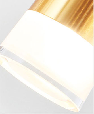 220v geleide Chips Water Drop Metal Glass-Tegenhanger Lichte Trap