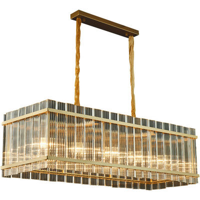 Noordse de Kroonluchters Postmodern Decoratieve Hangende Lamp van het Staalfabriekglas