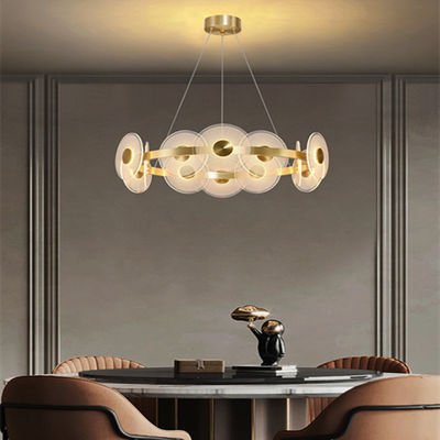 Bron van de de Tegenhanger Lichte G9 Lamp van de koper de Acrylhardware Woon Moderne