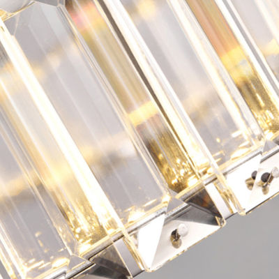 Woon Anticorrosief van titanium Gouden Crystal Modern Pendant Light 265v