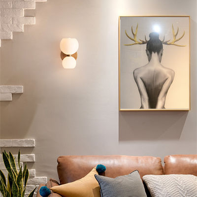 E14 Noords Glas Art Bedroom Modern Wall Light 140*280mm