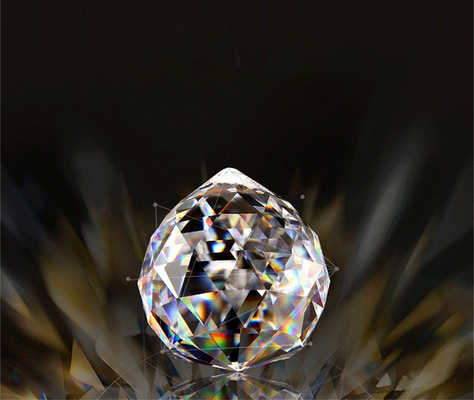 Decoratieve de Kroonluchterlengte 800mm van Slaapkamercrystal pendant light led crystal