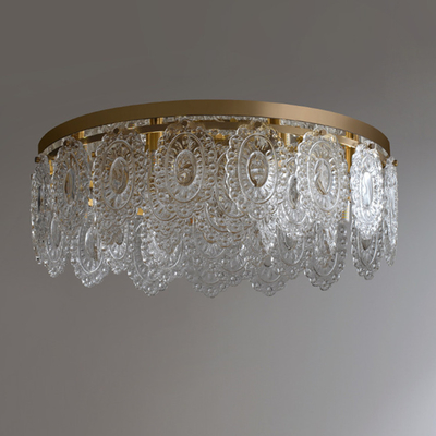 Luxe die Noordse Crystal Led Ceiling Light Contemporary-Stijl hangen